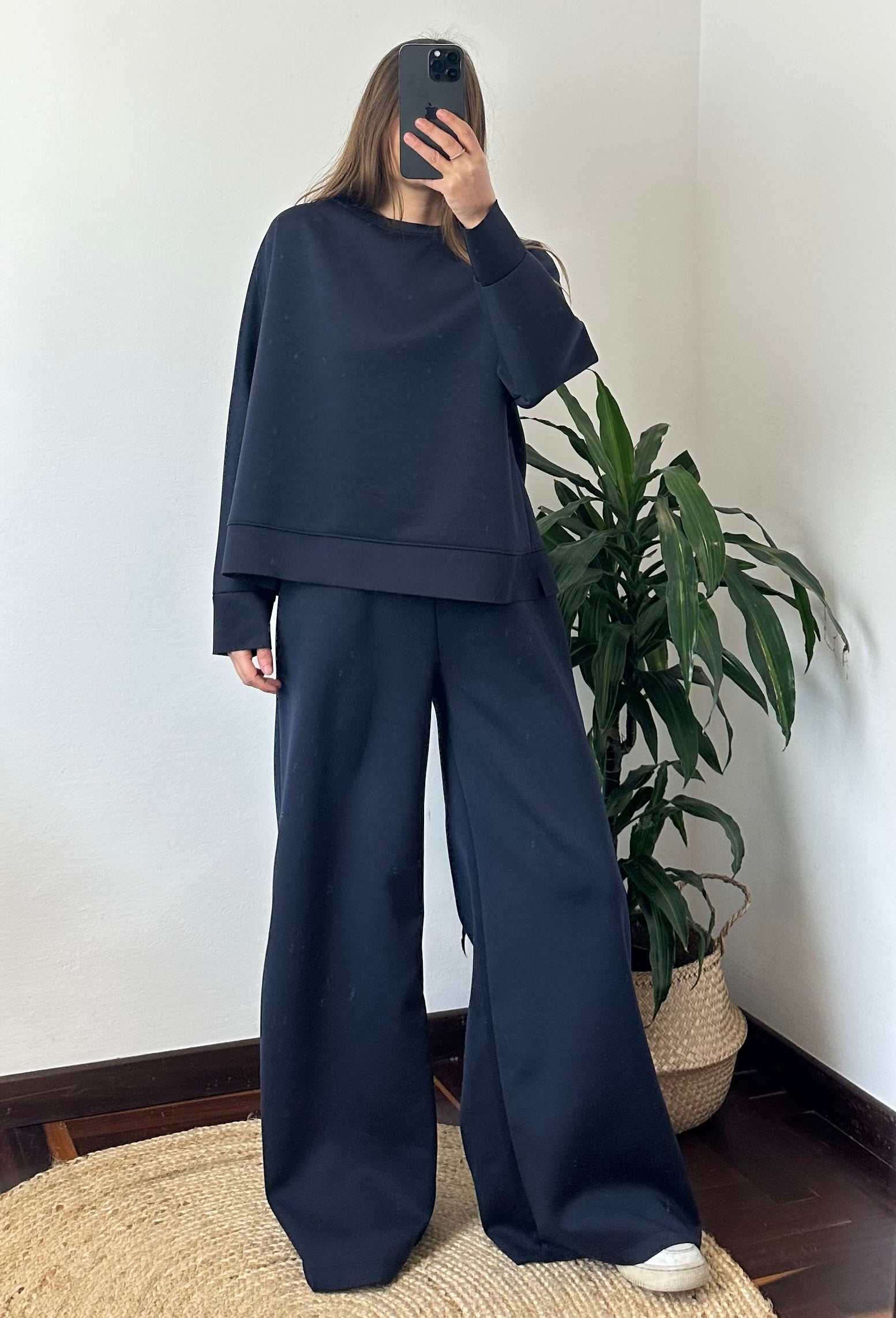 FELPA PUNTO MILANO BLU